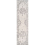 Rosalia Cottage Medallion Woven Runner Rug