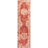 Rosalia Cottage Medallion Woven Runner Rug