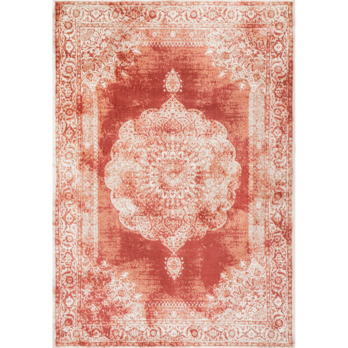 Rosalia Cottage Medallion Bohemian Area Rug
