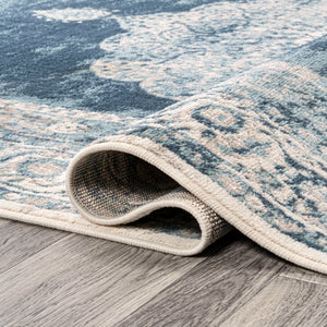 Rosalia Cottage Medallion Bohemian Area Rug