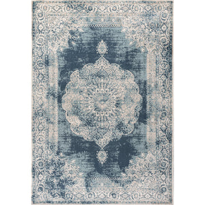 Rosalia Cottage Medallion Bohemian Area Rug