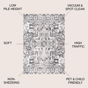 Scala Grand Medallion Ornate Area Rug