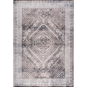 Boho Cottage Medallion Area Rug