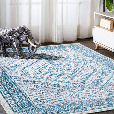 Boho-Cottage-Medallion-Area-Rug-Area-Rugs