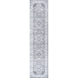 Palmette Modern Persian Floral Runner Rug