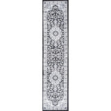 Palmette Modern Persian Floral Runner Rug