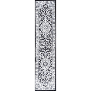 Palmette Modern Persian Floral Runner Rug