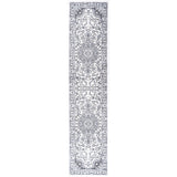 Palmette Modern Persian Floral Runner Rug