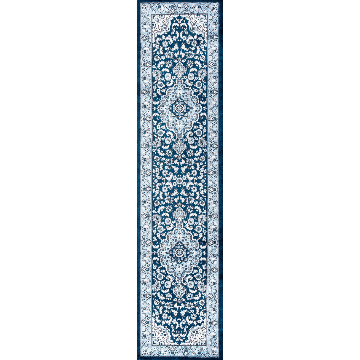 Palmette Modern Persian Floral Runner Rug