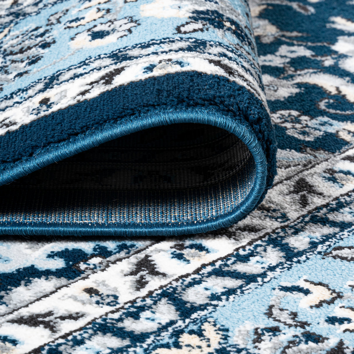 Palmette Modern Persian Floral Runner Rug