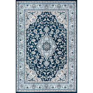 Palmette Modern Persian Floral Area Rug