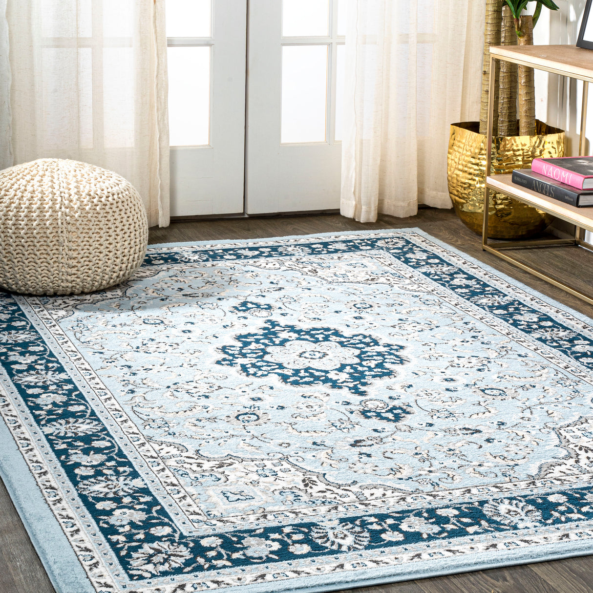 Palmette-Modern-Persian-Floral-Area-Rug-Area-Rugs