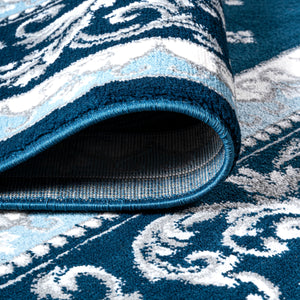 Acanthus French Border Area Rug