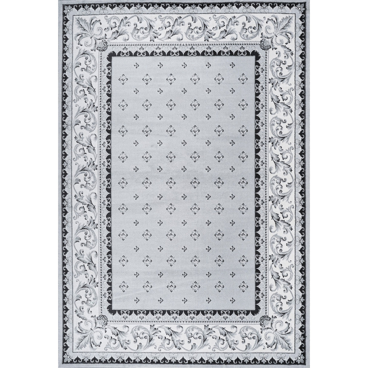 Acanthus French Border Area Rug