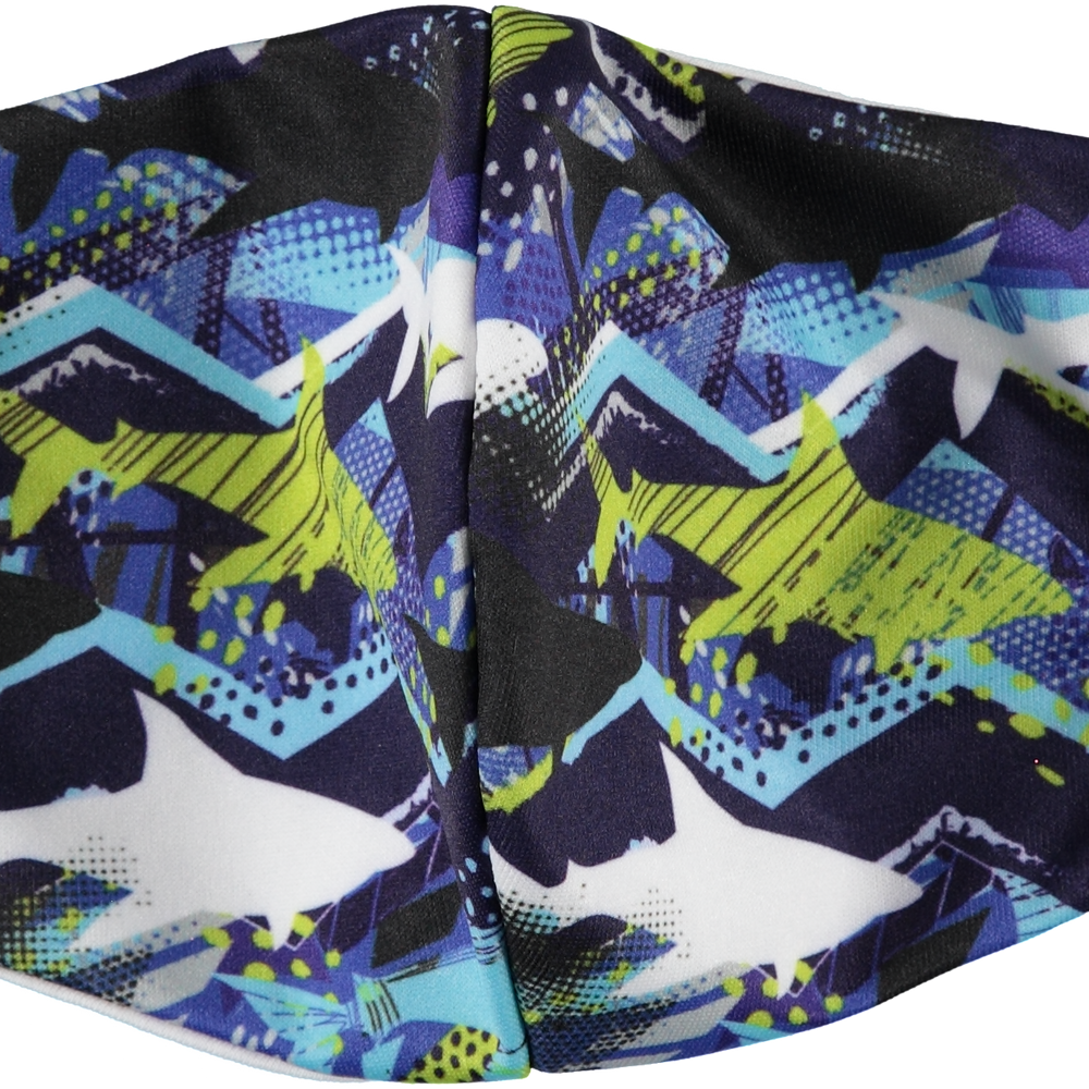 6-Pack: Men's Reusable Machine Washable Masks Mystery (3 Solid + 3 Prints)
