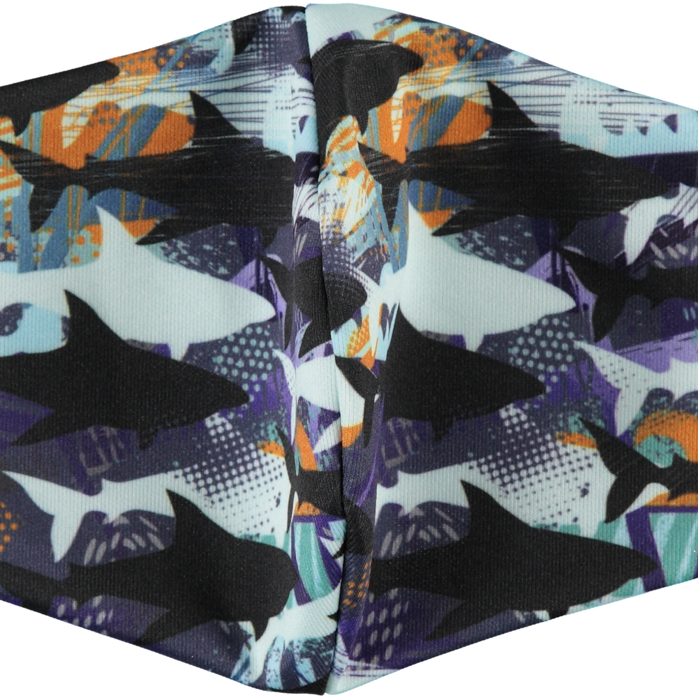 6-Pack: Men's Reusable Machine Washable Masks Mystery (3 Solid + 3 Prints)