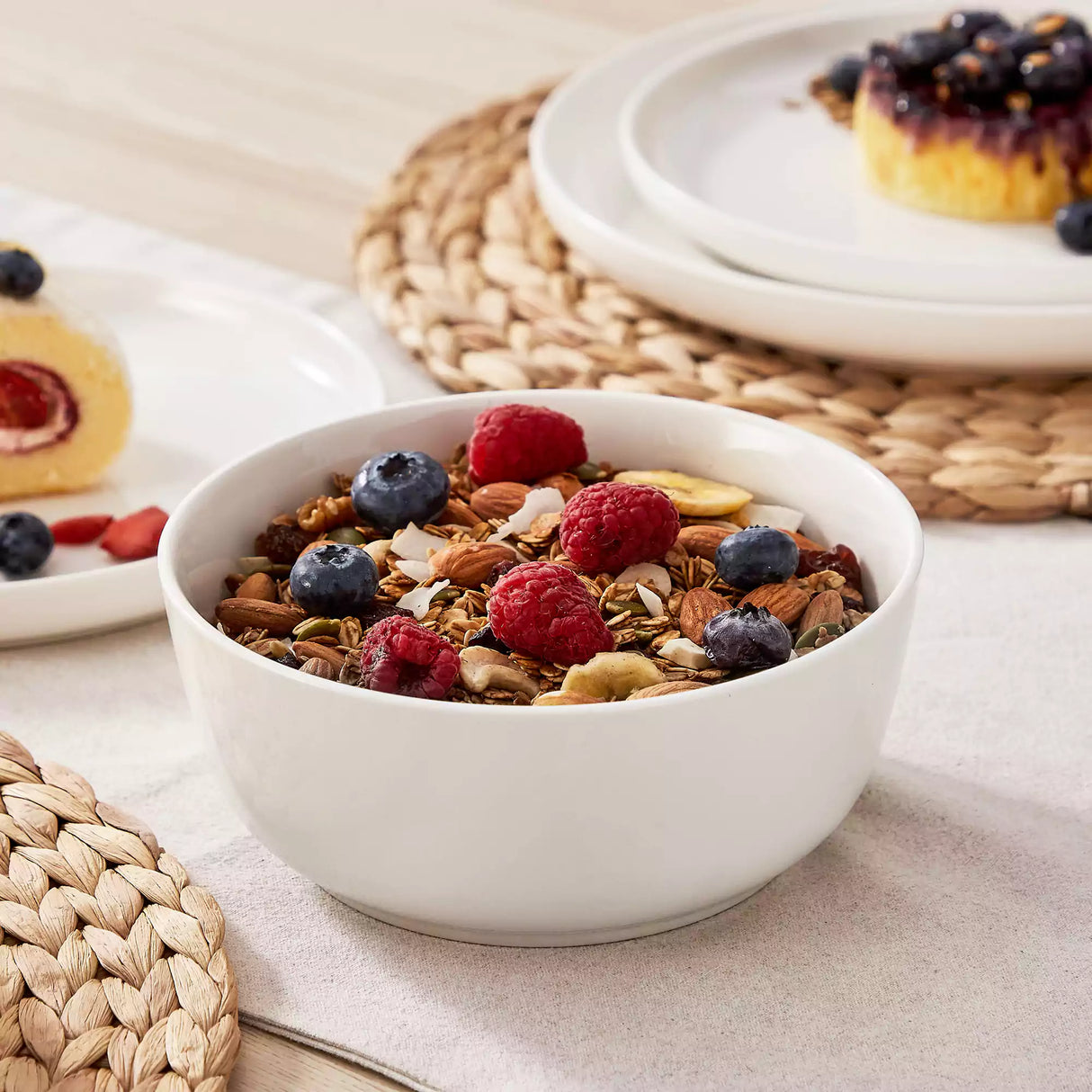 Mina 12 Piece Dinnerware Set