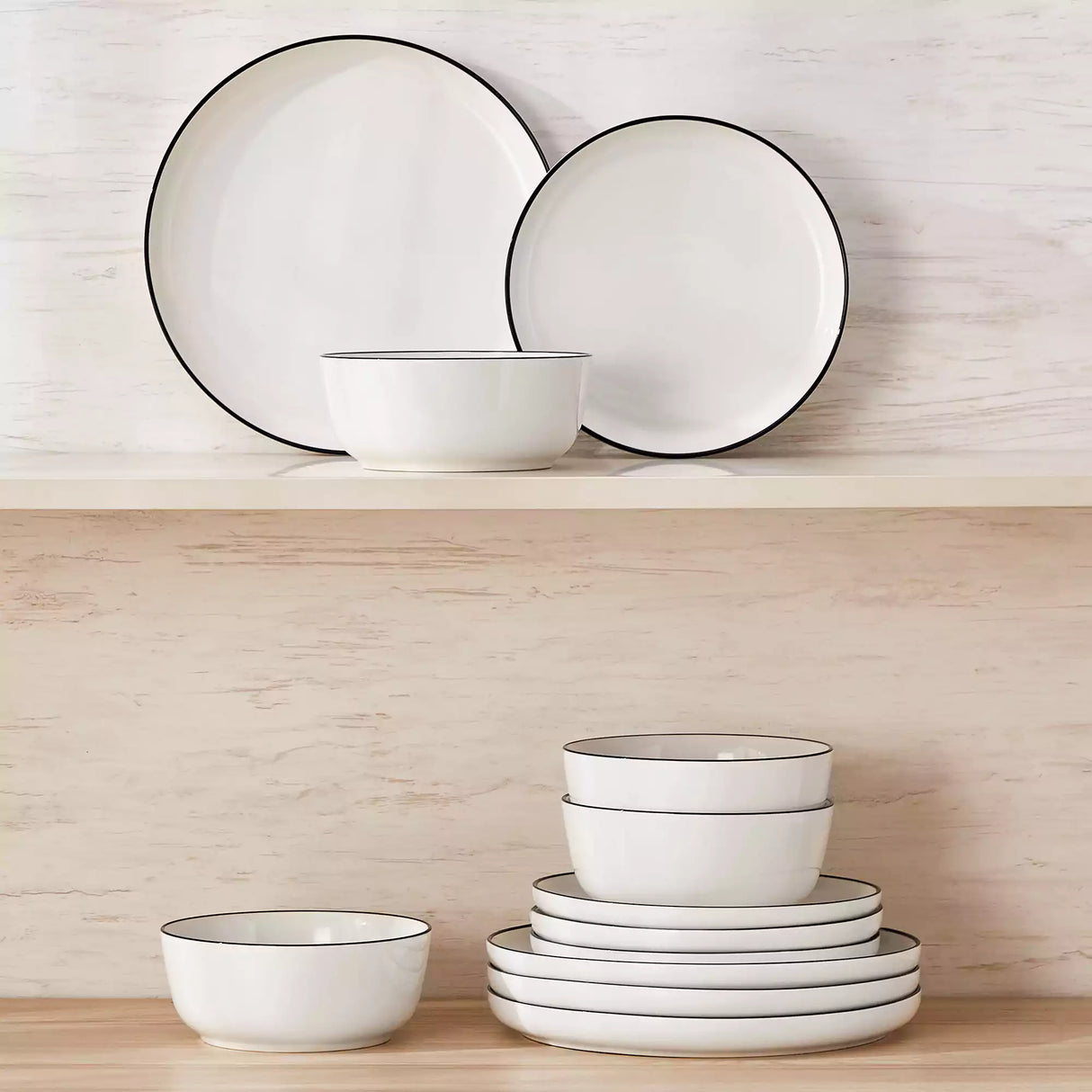 Mina 12 Piece Dinnerware Set