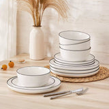 Mina 12 Piece Dinnerware Set