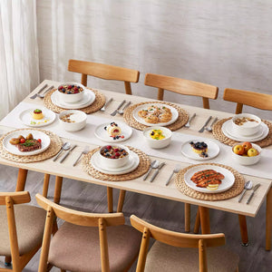 Mina 18 Piece Dinnerware Set