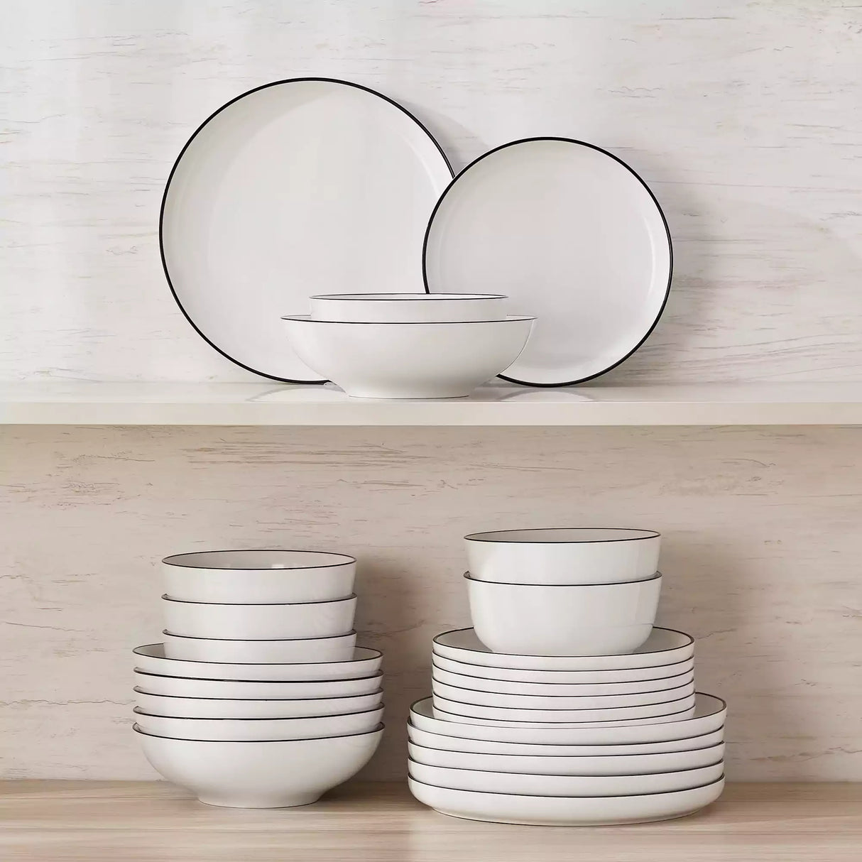 Mina 24 Piece Dinnerware Set