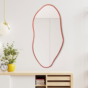 Everly Irregular Framed Decorative Wall Mirror