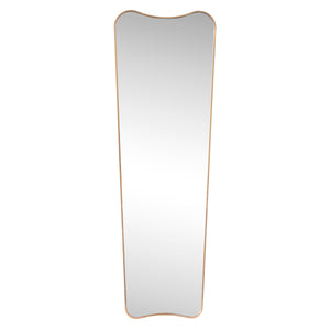 Alfie Rectangular Metal Framed Wall Mounted Full-Length Mirror
