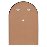 Elodie Medium Arched Metal Framed Wall Mounted Mirror