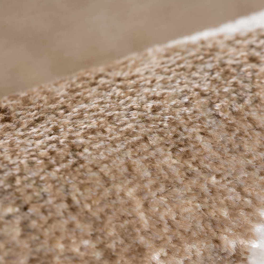 Ulric Brown Diamond Washable Area Rug
