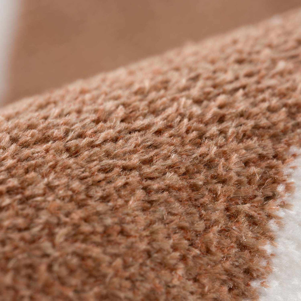 Ulric Chestnut Diamond Washable Area Rug