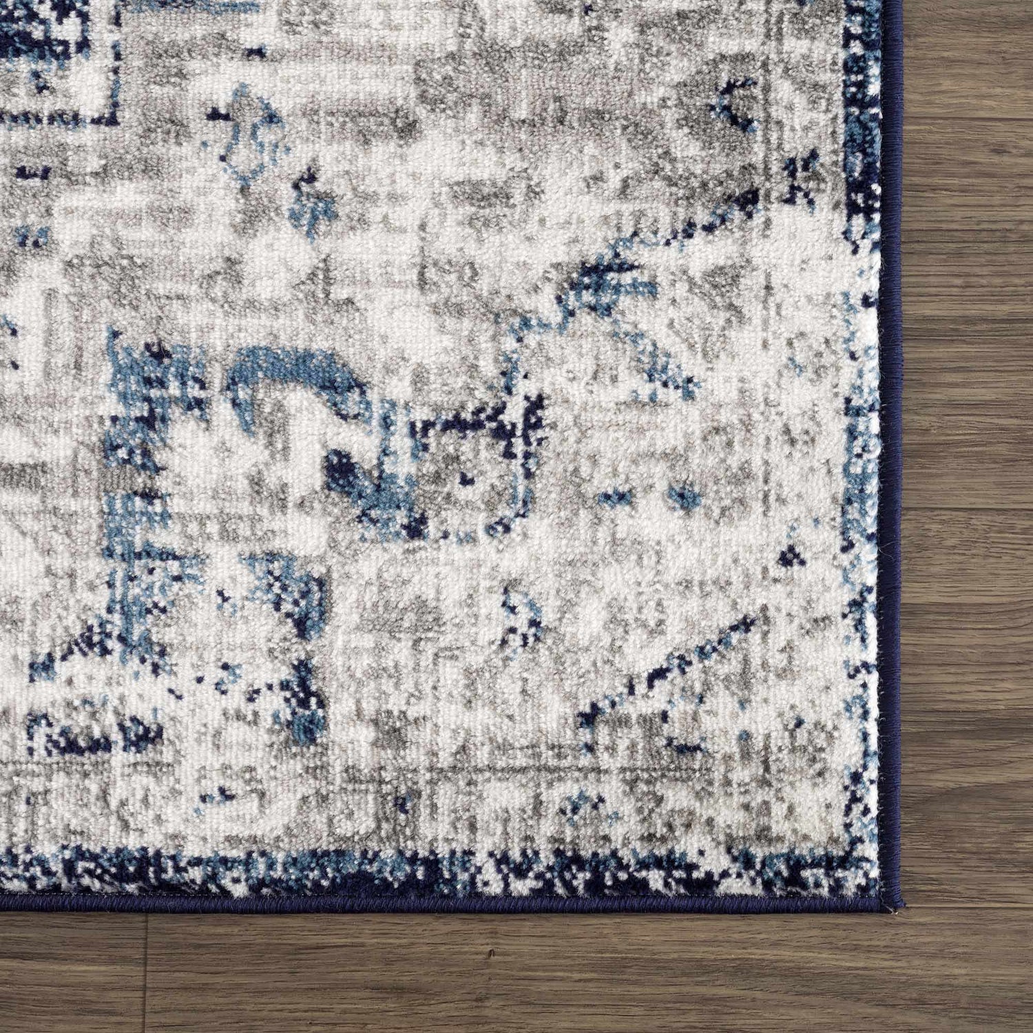 Buenaventura Navy Area Rug - Clearance