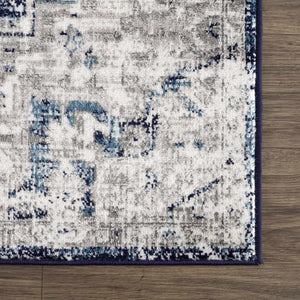Buenaventura Navy Area Rug - Clearance