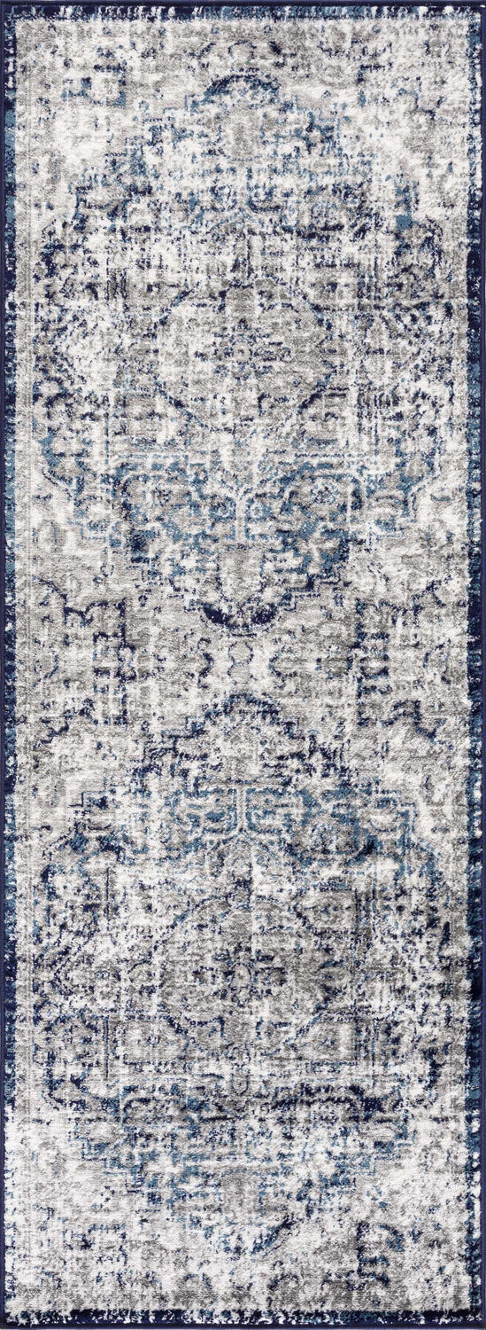 Buenaventura Navy Area Rug - Clearance