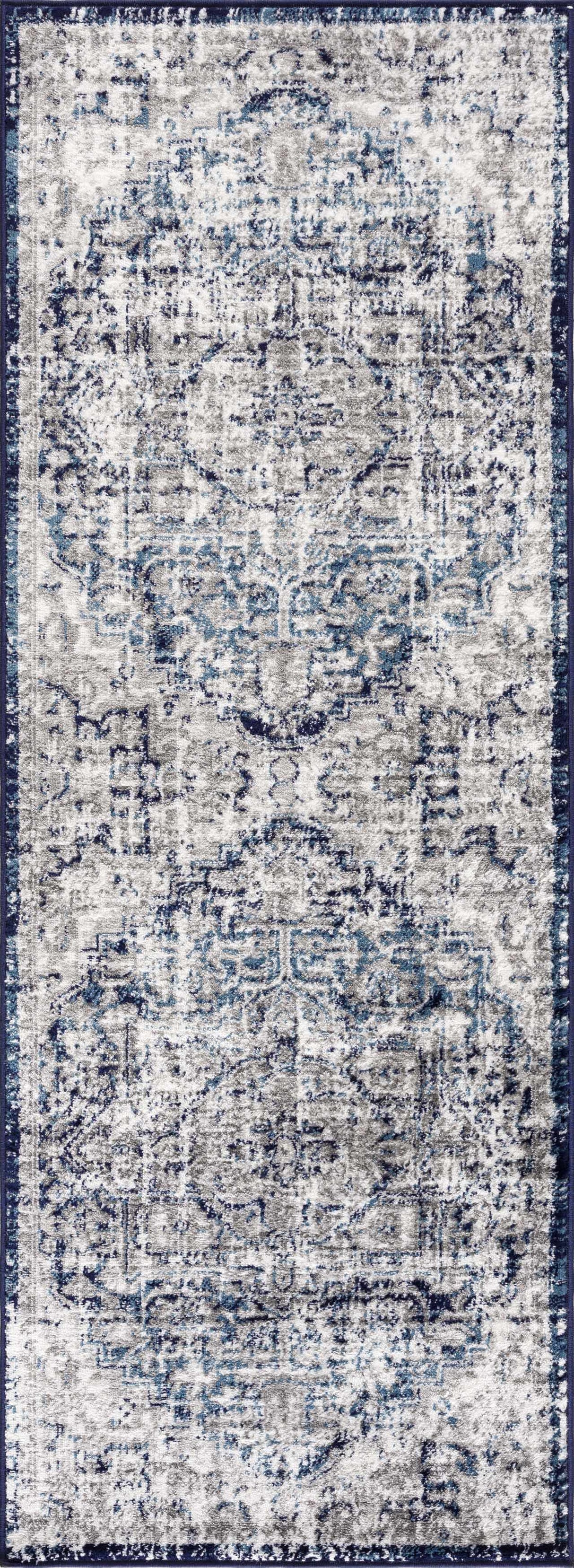 Buenaventura Navy Area Rug - Clearance
