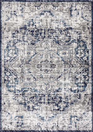 Buenaventura Navy Area Rug - Clearance