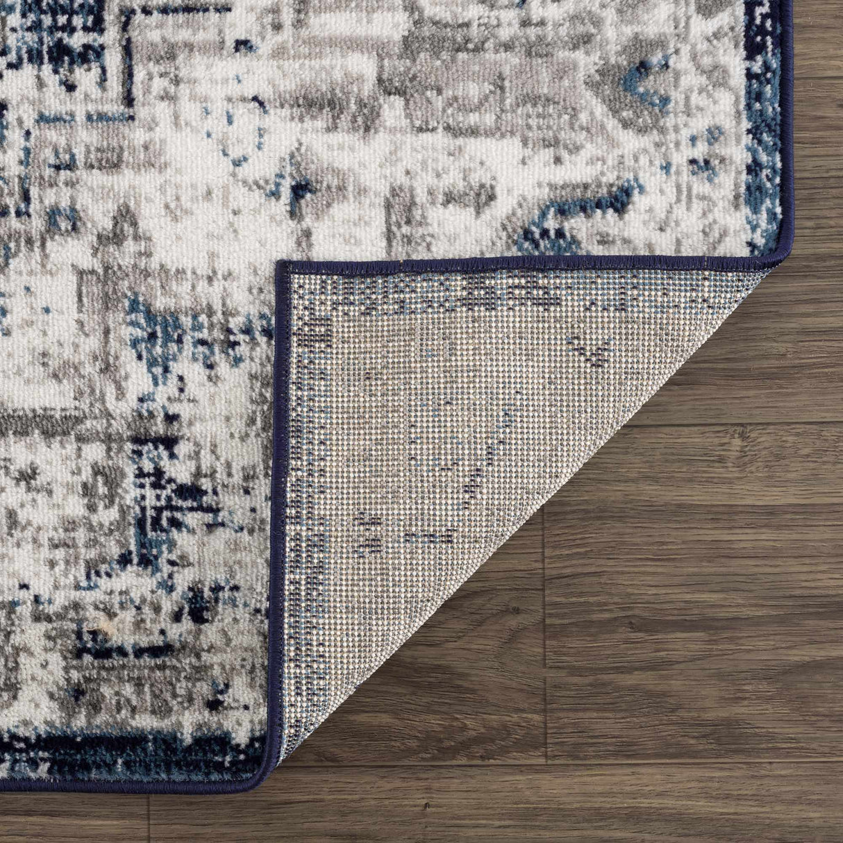 Buenaventura Navy Area Rug - Clearance