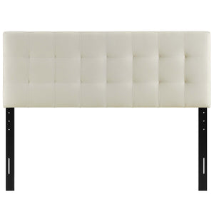 Lily Upholstered Fabric Queen Headboard by Modway