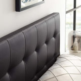 Lily Upholstered Vinyl Queen Headboard by Modway