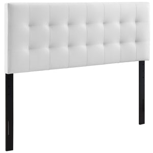 Lily Upholstered Vinyl Queen Headboard by Modway