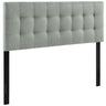 Lily Upholstered Fabric King Headboard by Modway