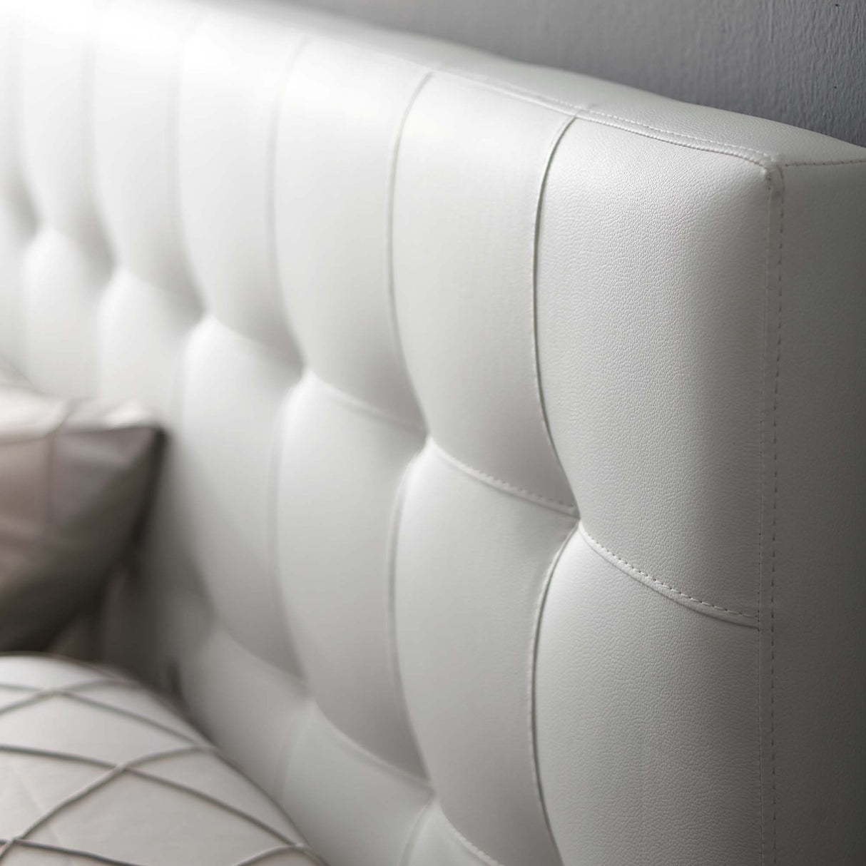 Lily Upholstered Vinyl King Headboard by Modway