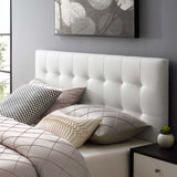 Lily Upholstered Vinyl King Headboard by Modway