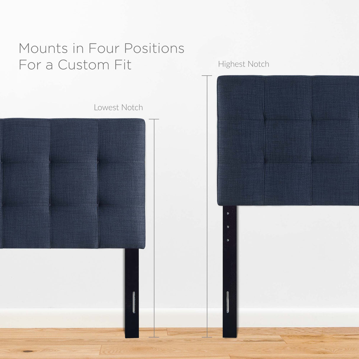 Lily Upholstered Fabric Full Headboard by Modway