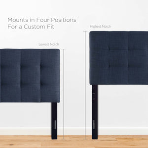 Lily Upholstered Fabric Full Headboard by Modway