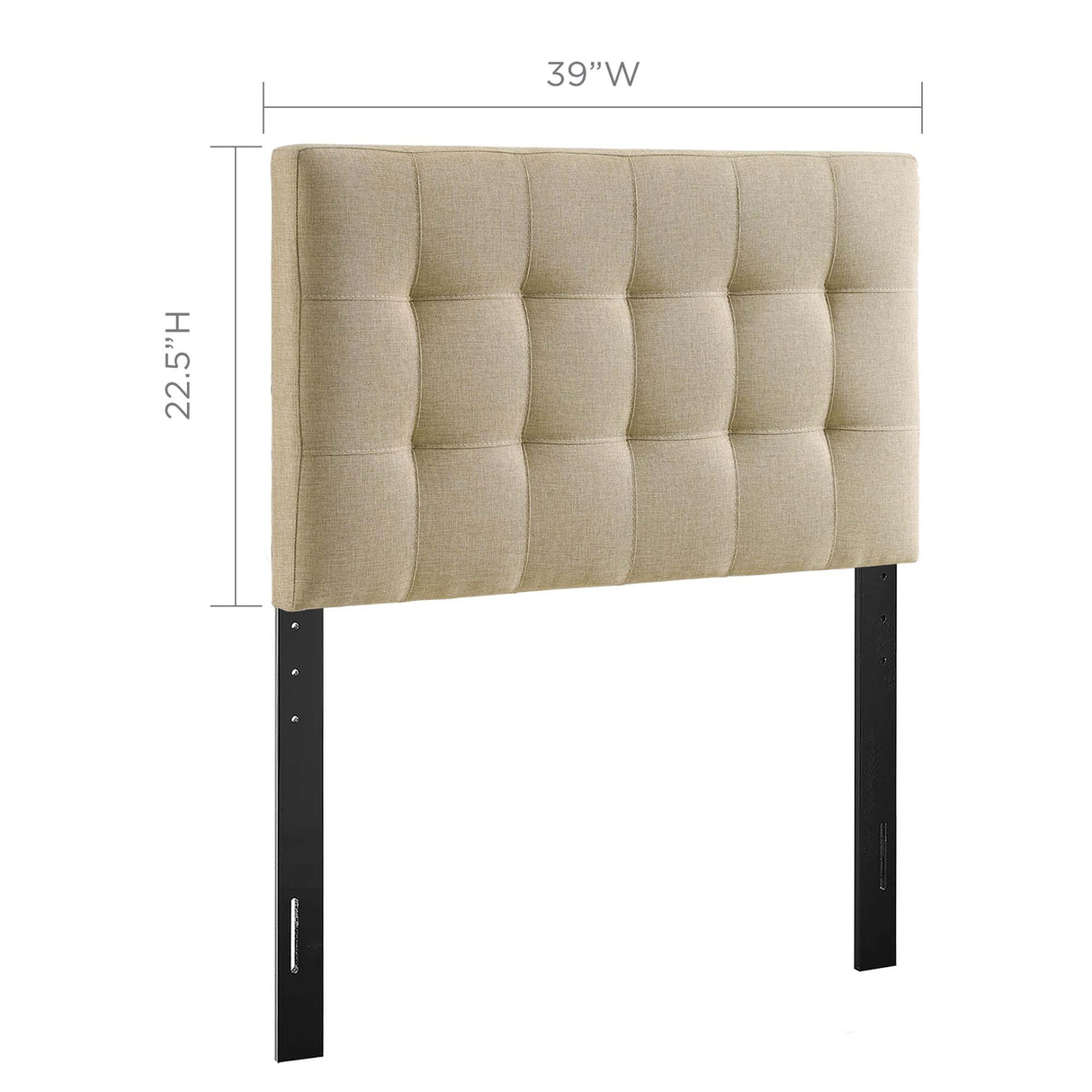 Lily Upholstered Fabric Twin Headboard by Modway