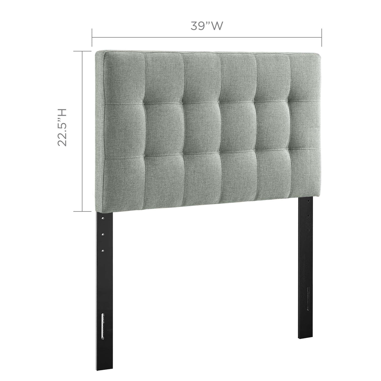 Lily Upholstered Fabric Twin Headboard by Modway