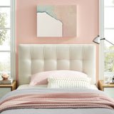 Lily Upholstered Fabric Twin Headboard by Modway