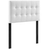 Lily Upholstered Vinyl Twin Headboard by Modway