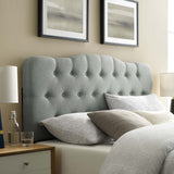 Annabel Upholstered Fabric Queen Headboard by Modway