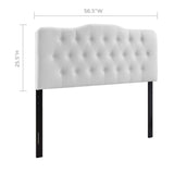 Annabel Upholstered Vinyl Full Headboard by Modway